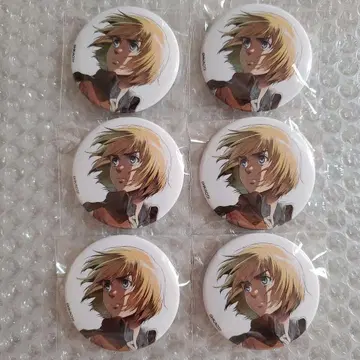 진격의 거인 WIT STUDIO SUISAI 아르민 캔뱃지 6개