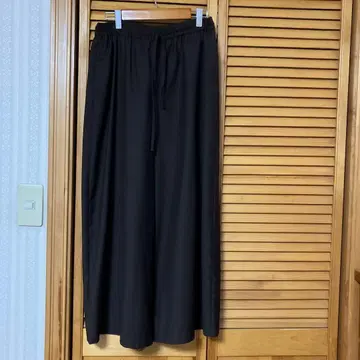 mizui 와이드 팬츠 사이즈 2 블랙