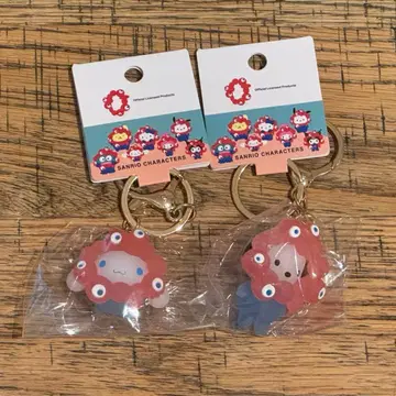 먀쿠먀쿠 산리오 클리어 마스코트 키링 시나몬 포차코