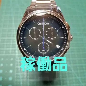 캘빈클라인 크로노그래프 손목시계
