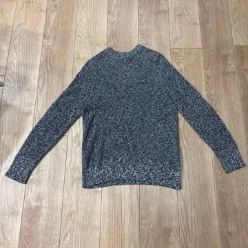 띠어리 믹스 그레이 부드러운 니트 띠어리 L