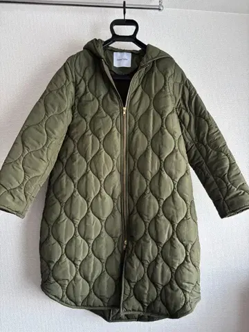 엠마 테일러 3wy 퀼팅 코트 36 카키