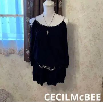 y2k 헤이세이 갸루 CECIL M cBEE 스터드 원피스