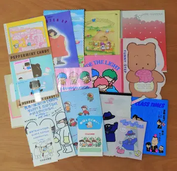 쇼와 레트로 산리오 외 노트 레터 세트 편지지 봉투 1983년 외