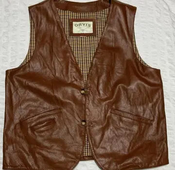 ORVIS 가죽 베스트