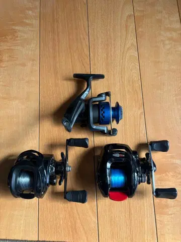 베이트릴 블랙/블루 스풀 블루/실버