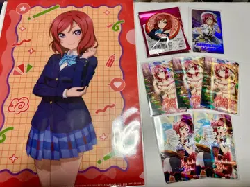 러브 라이브 아틀레 아키바트림 아키하바라 니시키노 마키 클리어 파일 카드