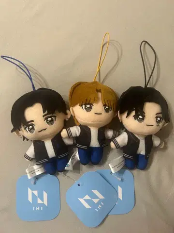 INI 봉제 인형 니시 히로토, 오자키 타쿠미, 후지마키 쿄스케