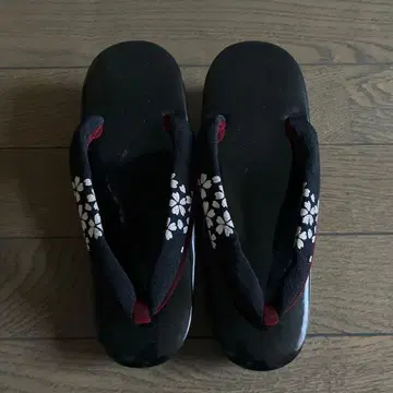 벚꽃 자수 블랙 조리