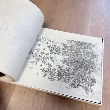 레이스, 자수 도안 디자인집 아트북