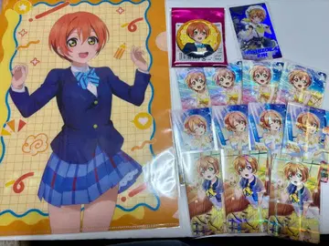 러브 라이브 아키하바라 호시조라 린 아키바트림 클리어 파일 특전 카드