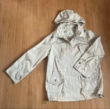 H.L COTE D'AZUR 후드 부착 나일론 자켓