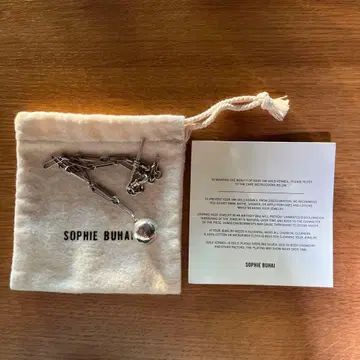 SOPHIE BUHAI 실버 체인 목걸이