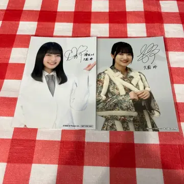 사쿠라자카46 생사진 오오조노 레이 묶음 판매 로손 브로마이드 당선