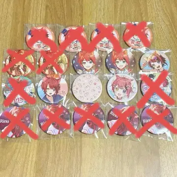 코토노하 원더랜드 리이누 캔뱃지 6점