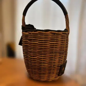 에바고스 버킨 가죽 바스켓백