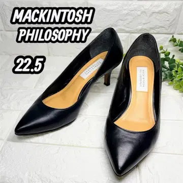 [ 새상품급 ] 매킨토시 필로소피 펌프스 스틸레토 블랙