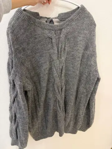 LILY BROWN 릴리 브라운 케이블 니트 풀오버