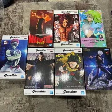 Grandista 등 피규어 세트 7체