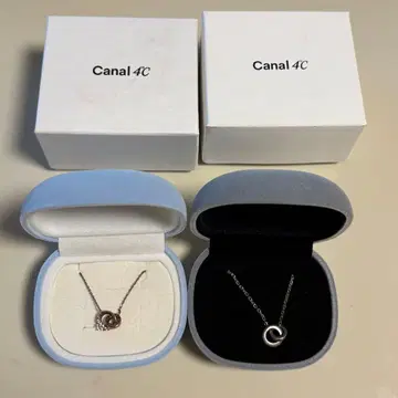 Canal 4C 페어 목걸이
