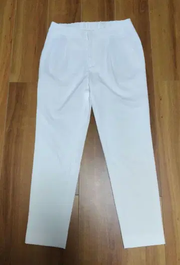 DAMACollection 화이트 슬림핏 팬츠