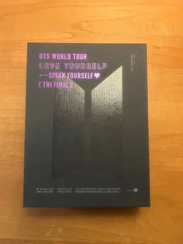BTS LOVE YOURSELF THE FINAL Blu-ray