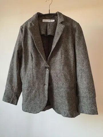 EUROPEAN CULTURE 유럽인 문화 그레이 자켓