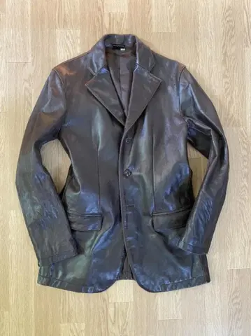 Journal Standard 다크 브라운 가죽 자켓