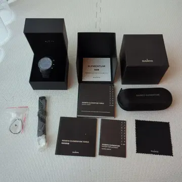 배터리 교체 완료 SUUNTO ELEMENTUM TERRA 시계