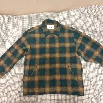 Stead 체크 무늬 자켓 M 사이즈