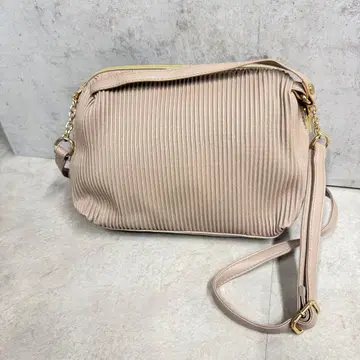 [ 새상품급 ] grove 그로브 / 플리츠 디자인 숄더백 그레이지