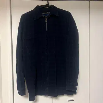 EVERBLUE 코듀로이 지퍼 셔츠 자켓