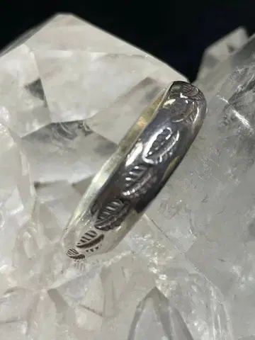 카렌족 핸드메이드 실버 반지 #27 9.9그램