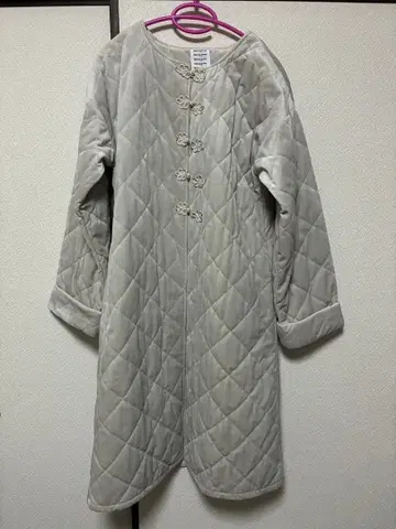 merry jenny 벨로아 퀼팅 코트