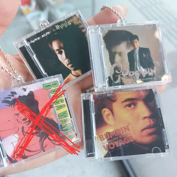 CD형 키링 4종 세트 ( 낱개 판매 가능 )