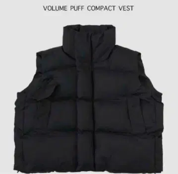 aclent 블랙 다운 베스트