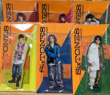 SixTONES 양면 아크릴 스탠드 세트 기념 Anniversary