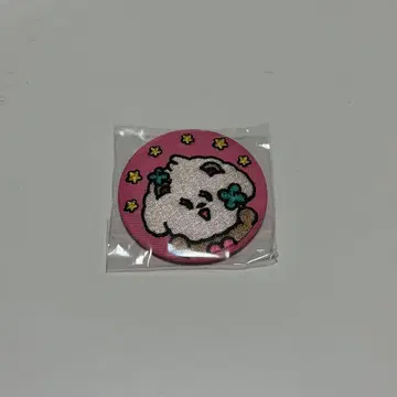 밤구스 자수 캔뱃지 뿔바투