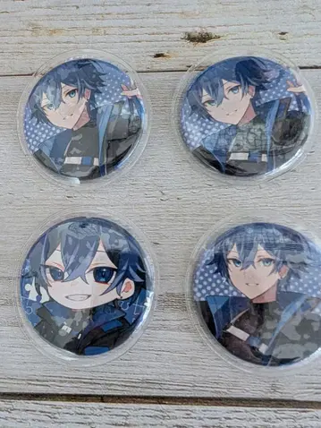 시구모 캔뱃지 4개 세트