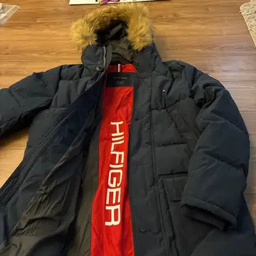 TOMMY HILFIGER 타미힐피거 네이비 다운 자켓