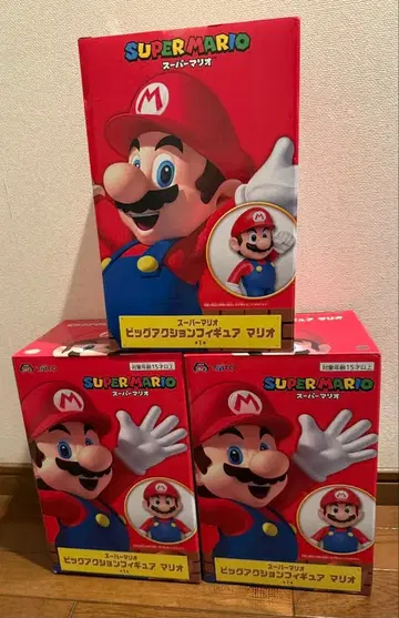 슈퍼 마리오 빅 액션 피규어 3개 세트