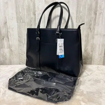 미사용 AOKI 취업활동 여성용 토트백 블랙