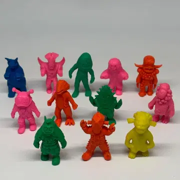 울트라 괴수 지우개 12개