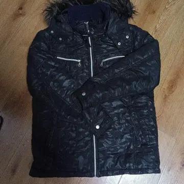 Y2K 헤이세이 XL 카모플라쥬 다운 자켓