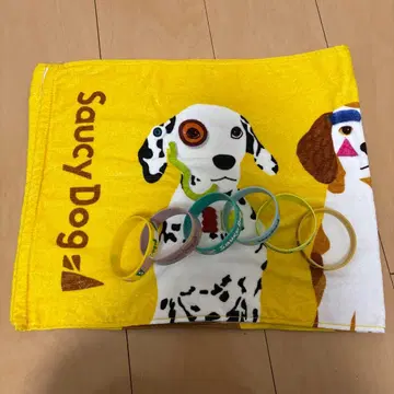 Saucy Dog 타월과 러버 밴드 세트