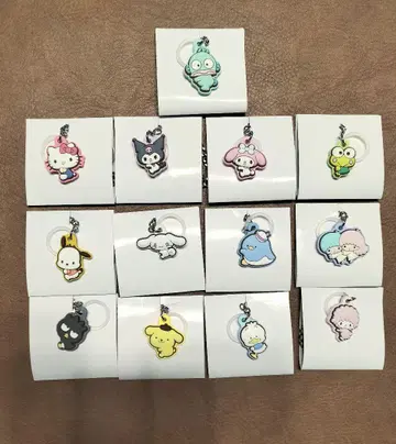 [ 총 13종 컴프 ] 산리오 캐릭터즈 더블 참 구미 컴플리트 세트