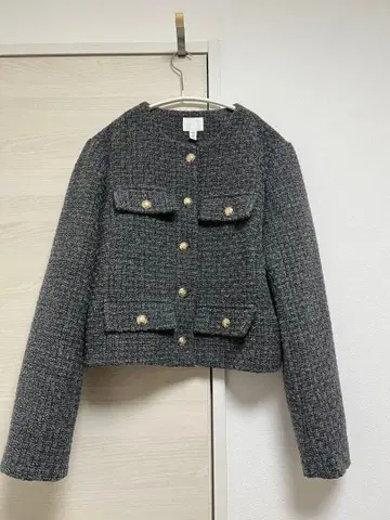 H&M 트위드 자켓