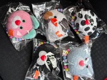 mojojojo 비즈 체인 달린 페이스 마스코트