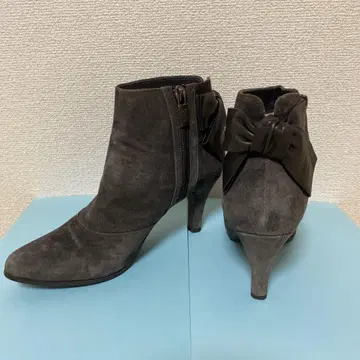 NATURAL BEAUTY 스웨이드 숏부츠