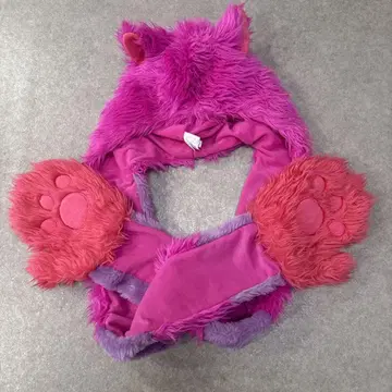 체셔캣 머플러 팬캡 핑크